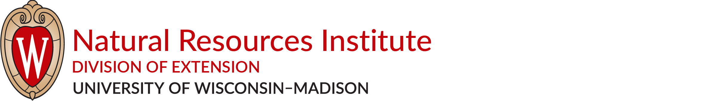 Natural Resources Institute, Division of Extension, University of Wisconsin-Madison Logo